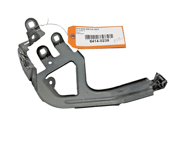 2011-2016 BMW 528I F10 Front Right Passenger Side Fender Support Brackets O
