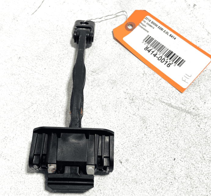 2011-2016 BMW 528i FRONT LEFT SIDE DOOR PANEL CHECK STRAP STOP STOPPER OEM