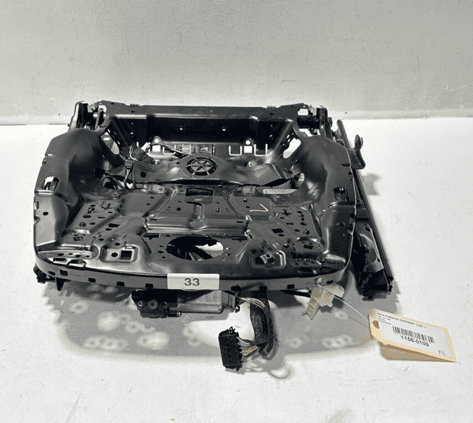 2016 Porsche Cayenne Front Driver Seat Back Frame W/ Blower, Harness, Motor