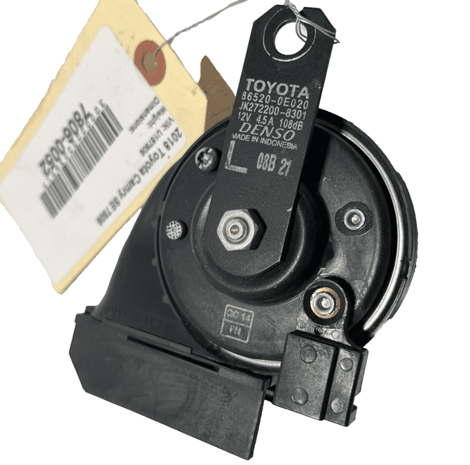 TOYOTA CAMRY 2018 - 2023 DRIVER SIDE LOW PITCH NOTE TONE HORN SIGNAL OEM