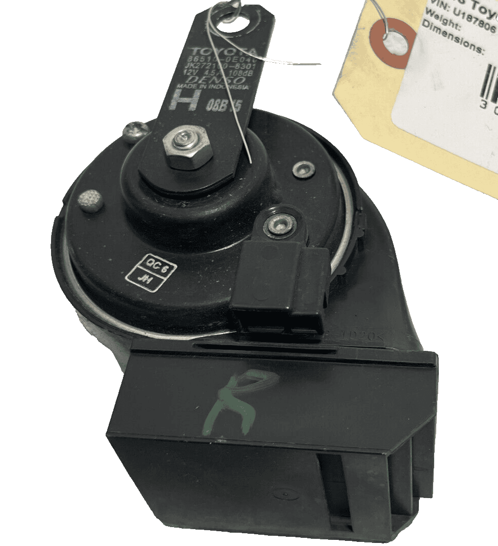 TOYOTA CAMRY 2018 - 2023 PASSENGER SIDE HIGH PITCH NOTE TONE HORN SIGNAL OE