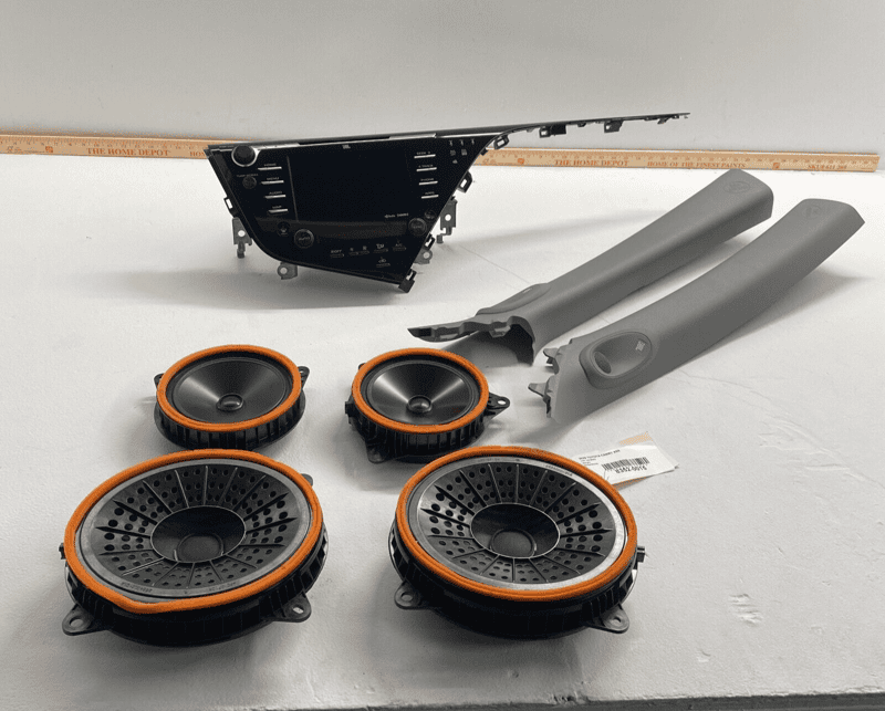 2020 TOYOTA CAMRY XSE JBL Multimedia Radio Speaker Sound System Full Set OE