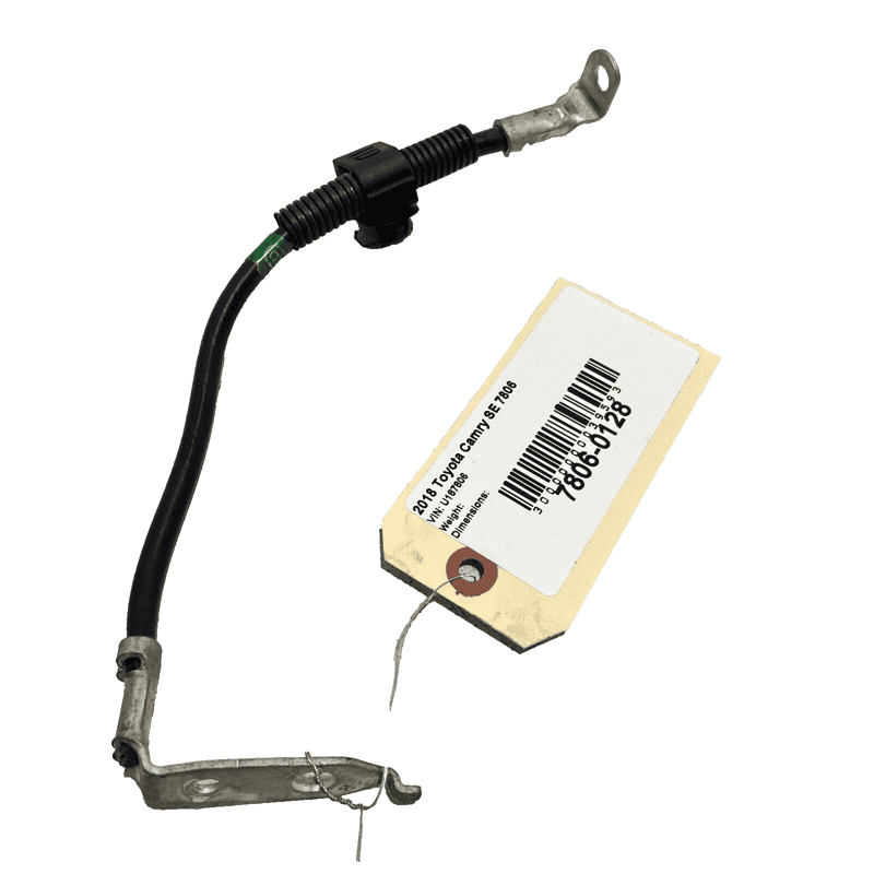 2018-22 TOYOTA CAMRY 2.5L BATTERY NEGATIVE GROUND CABLE WIRING HARNESS WIRE 2018-22 TOYOTA CAMRY 2.5L BATTERY NEGATIVE GROUND CABLE WIRING HARNESS WIRE