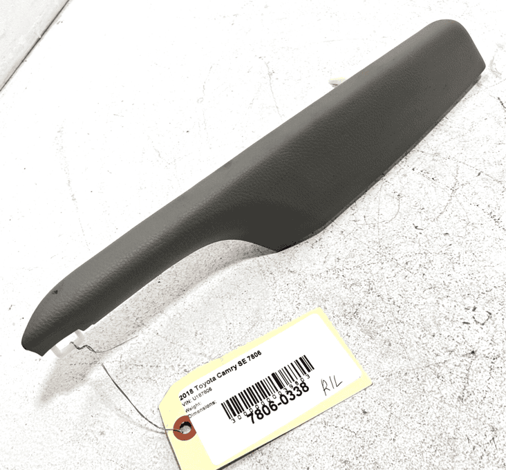 2018-2023 TOYOTA CAMRY SE  DOOR ARMREST PANEL TRIM REAR LEFT DRIVER SIDE OE