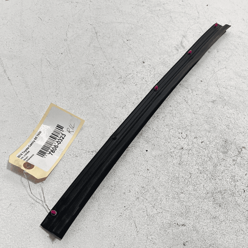 2018-2023 TOYOTA CAMRY SE Door Window Inner Weatherstrip Seal Rear Left Sid