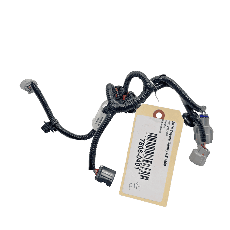 TOYOTA CAMRY FRONT RIGHT PASSENGER SEAT FRAME WIRE WIRING HARNESS OEM 2018-