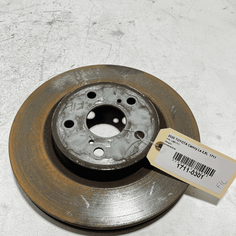 2018-19-20-2023 TOYOTA CAMRY LE DISC BRAKE ROTOR FRONT LEFT OR RIGHT SIDE O