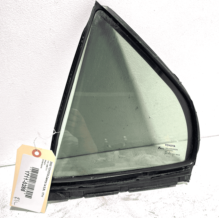 2018-2023 TOYOTA CAMRY LE DOOR WINDOW FIXED VENT GLASS REAR LEFT DRIVER OEM
