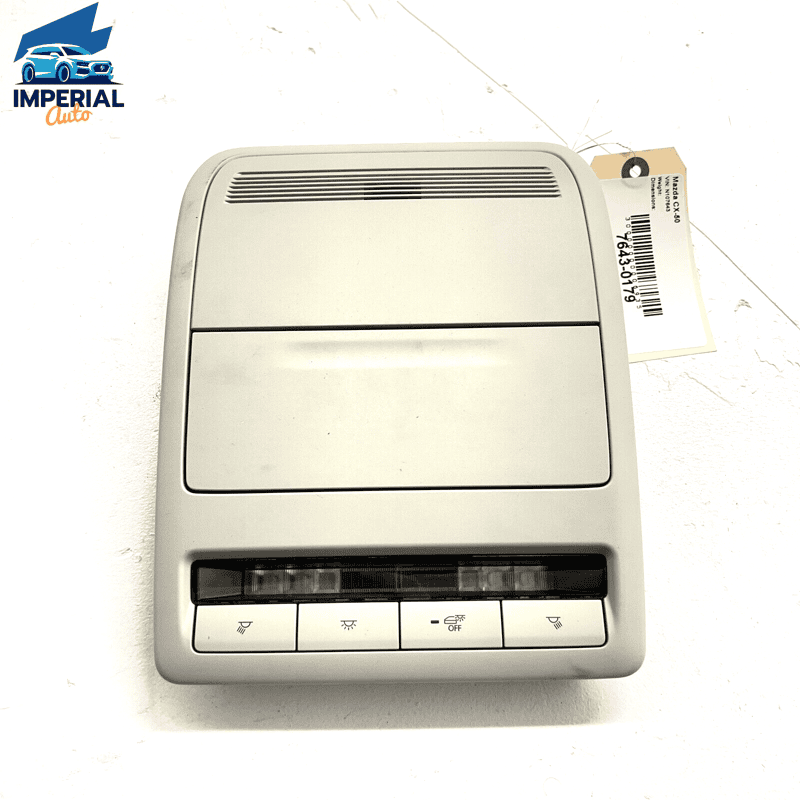 2023 MAZDA CX-50 FRONT OVERHEAD CONSOLE DOME LIGHT LAMP SWITCH & MICROPHONE