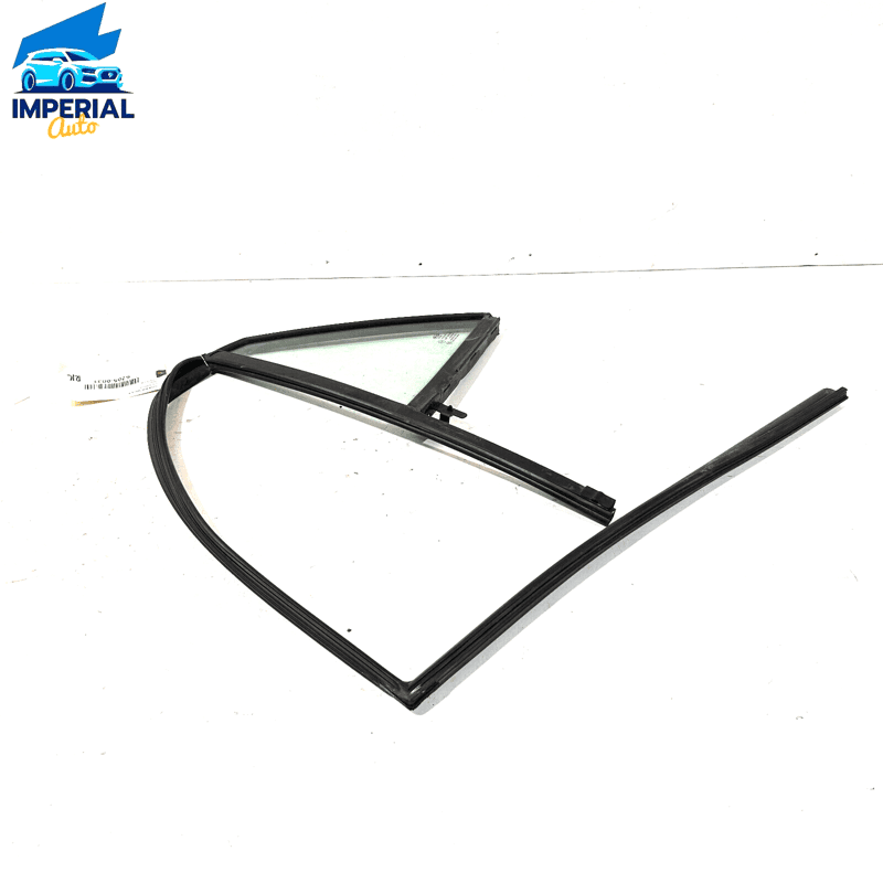 KIA RIO LX 2018-2023 REAR DRIVER DOOR WINDOW GLASS RUN CHANNEL & FIXED GLAS