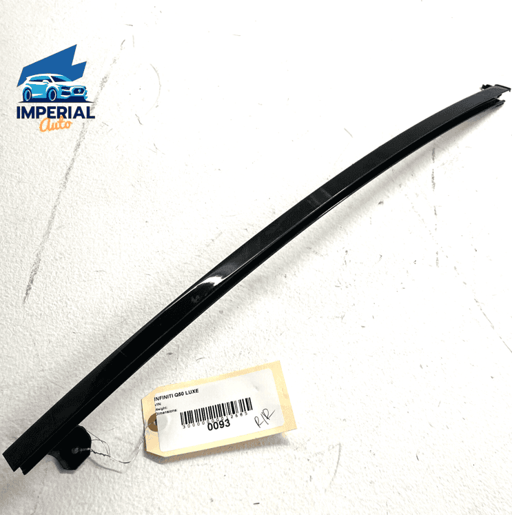 2014 - 2020 INFINITI Q50 REAR PASSENGER SIDE DOOR WINDOW GLASS SASH CHANNEL