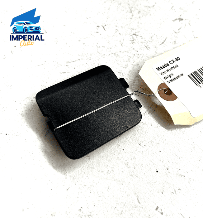 2023 MAZDA CX-50 REAR BUMPER LEFT DRIVER SIDE TOW EYE CAP OEM
