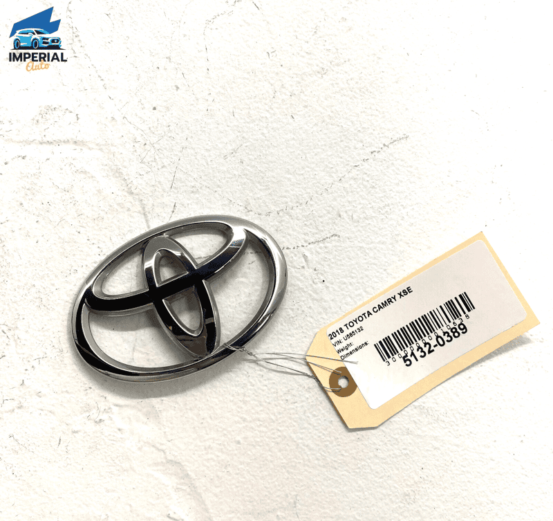 Toyota Camry XSE SE XLE LE Hybrid 2012-2023 Rear Deck Lid Emblem Chrome OEM