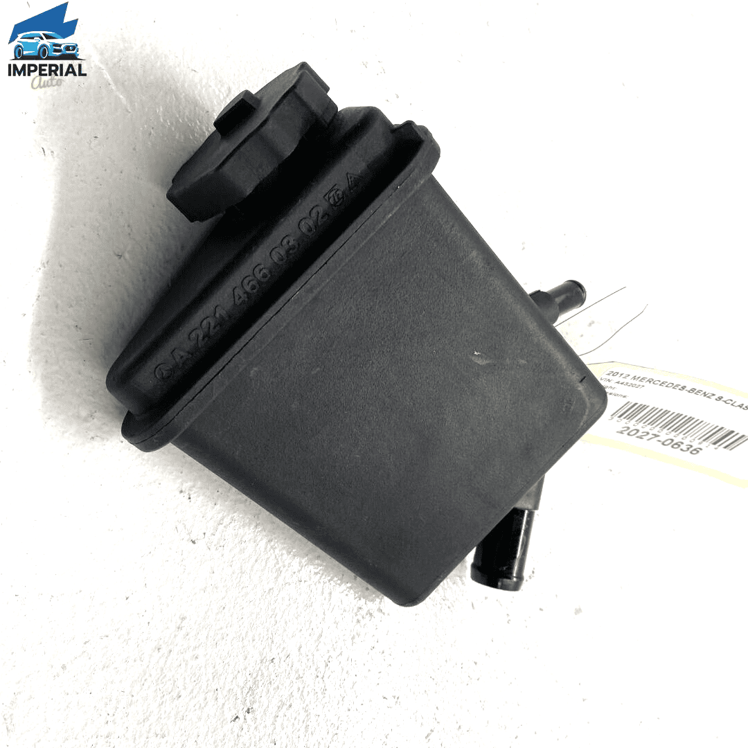 2007-2013 Mercedes S550 CL550 Power Steering Oil Tank Reservoir 221-466-030