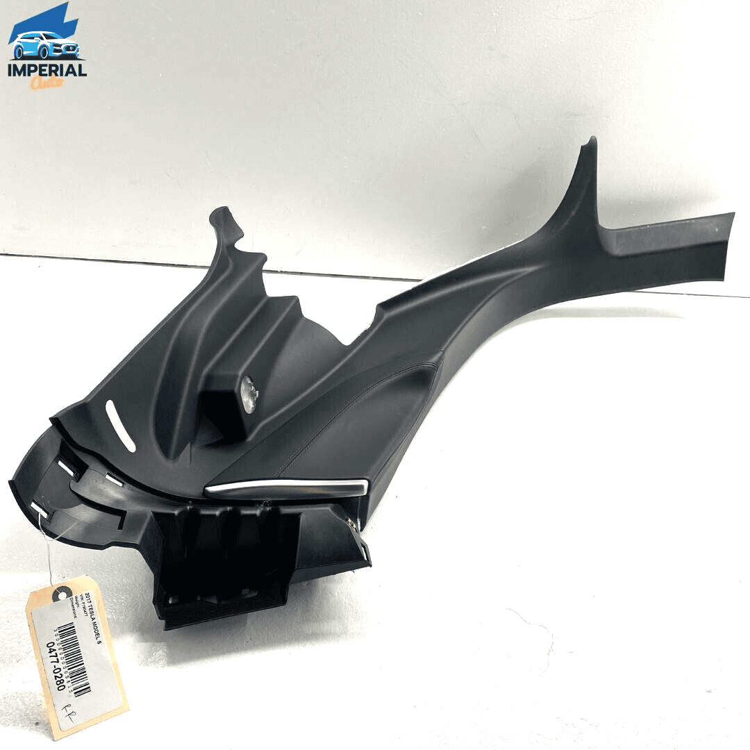 2017-20 Tesla Model S Rear Passenger Side C Pillar Lower Trim Cover Panel R