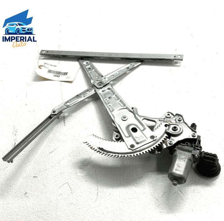 2014 - 2020 INFINITI Q50 REAR LEFT DRIVER SIDE DOOR WINDOW REGULATOR & MOTO