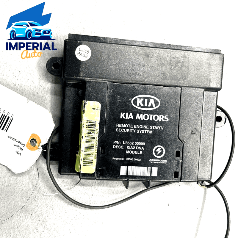 OEM 10-13 Kia Forte Remote Electric Start Module / Security System U8560-00