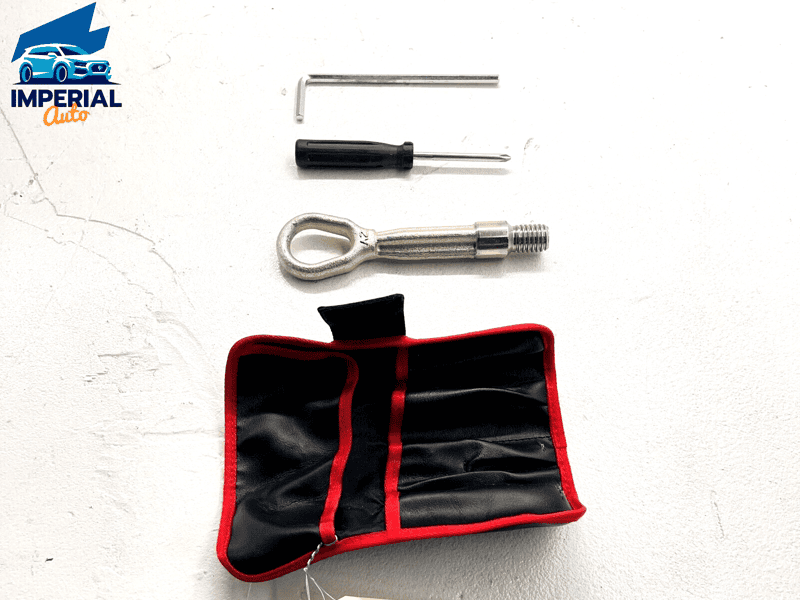 BMW M240xi F23 2017-2021 EMERGENCY TOOL SCREW DRIVER TOWING EYE HOOK & BAG 