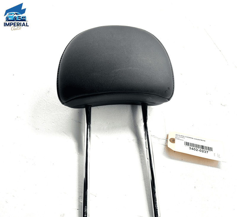 LEFT DRIVER PASSENGER HEADREST BLACK OEM MINI COOPER COUNTRYMAN R60 2011-20