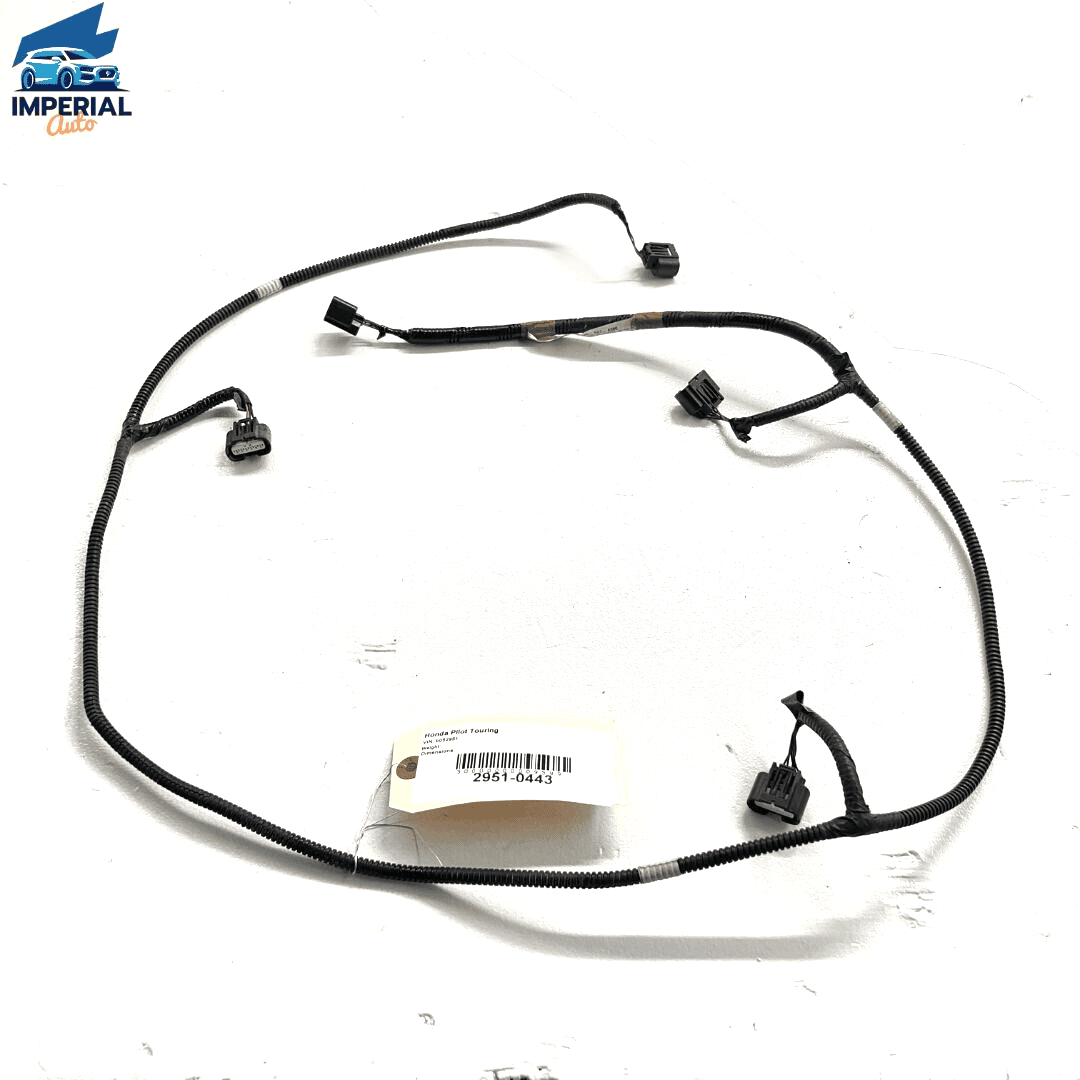2016 - 2018 Honda Pilot Elite Touring Rear Bumper Cable Wire Wiring Harness