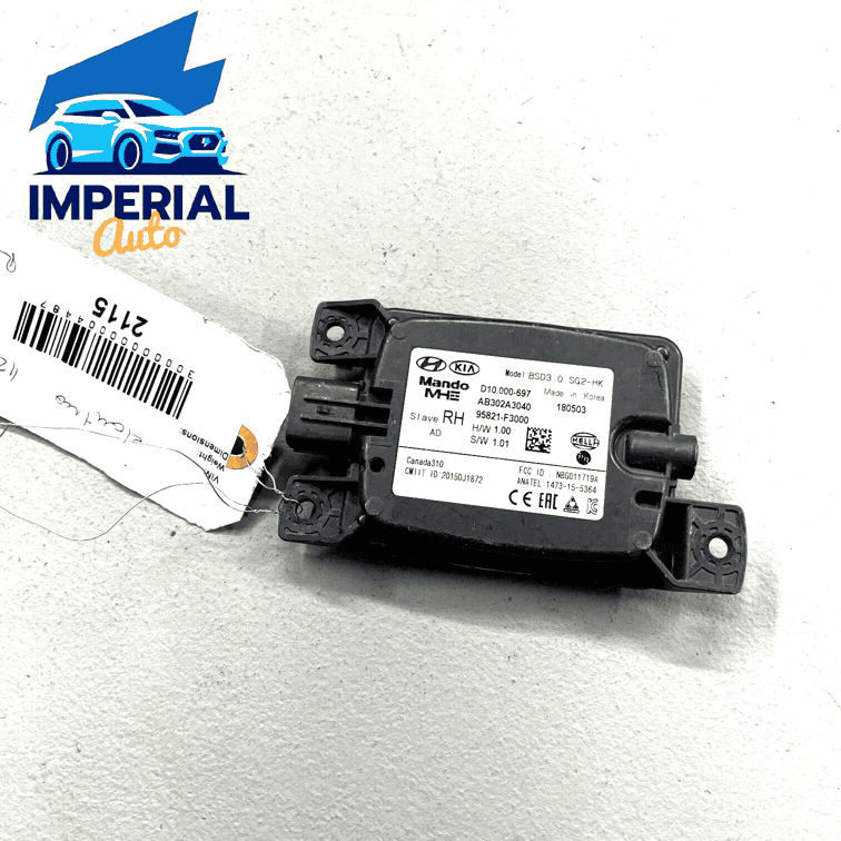 OEM HYUNDAI ELANTRA RIGHT Blind Spot Radar Detection Module OEM 95821F3000 