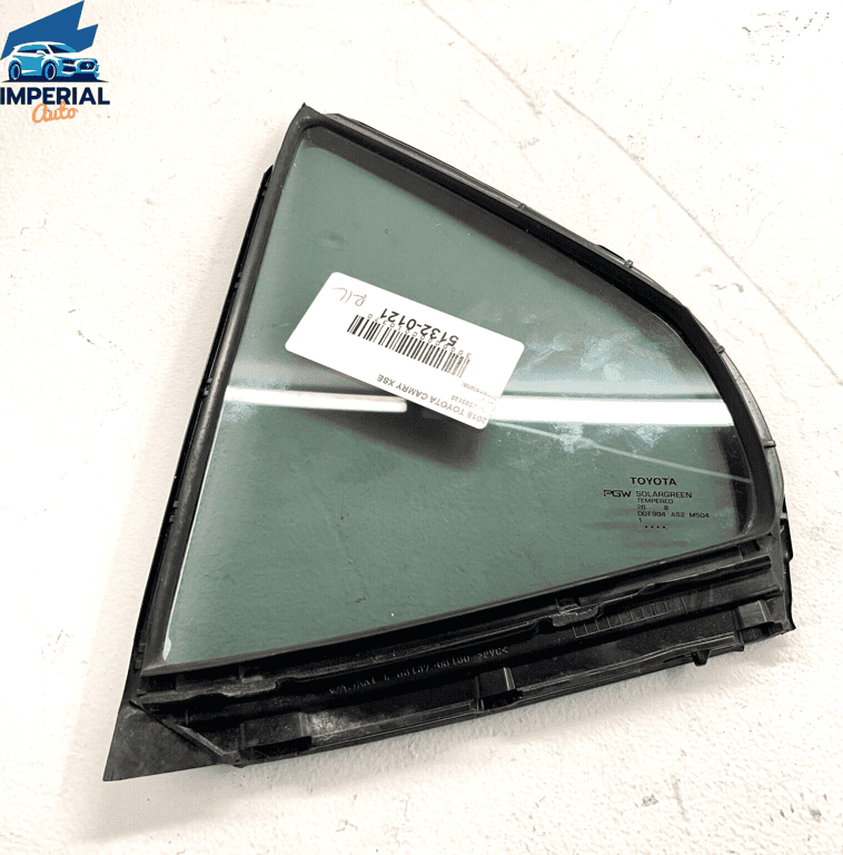 Rear Left Driver Door Quarter Window Glass OEM TOYOTA CAMRY XSE 2018-23