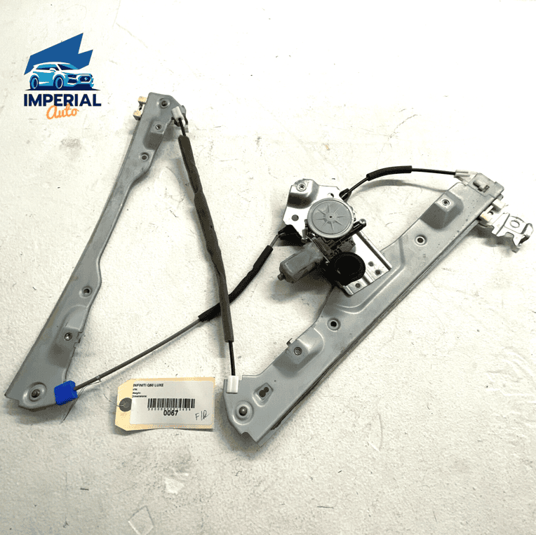 2014 - 2020 INFINITI Q50 FRONT PASSENGER SIDE DOOR WINDOW REGULATOR & MOTOR