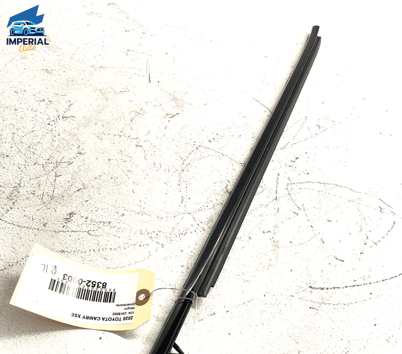 Toyota Camry XSE 2018-2020 Rear Left Driver Side Door Belt Molding Assembly