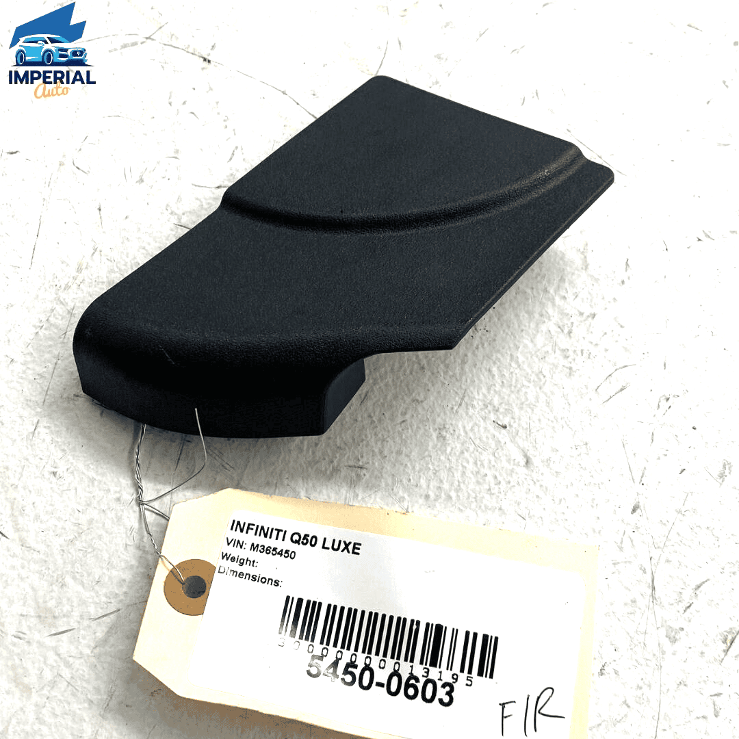 2014-20 Infiniti Q50 Front Right Passenger Side Seat Lower Inner Trim Cover
