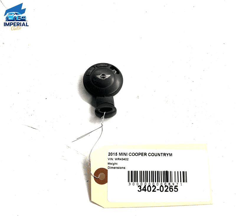 Mini Cooper Countryman R60 2011-16 Keyless Entry Transmitter Remote Control Mini Cooper Countryman R60 2011-16 Keyless Entry Transmitter Remote Control