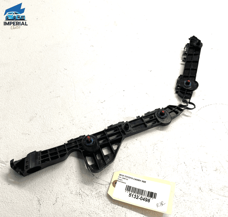 TOYOTA CAMRY 18-23 REAR RIGHT PASSENGER SIDE BUMPER RETAINER SUPPORT BRACKE