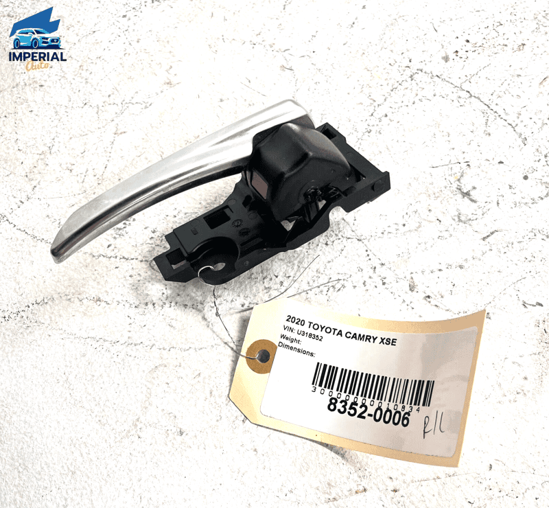 Toyota Camry XSE 2018-2023 Rear Left Driver Side Interior Door Handle Insid