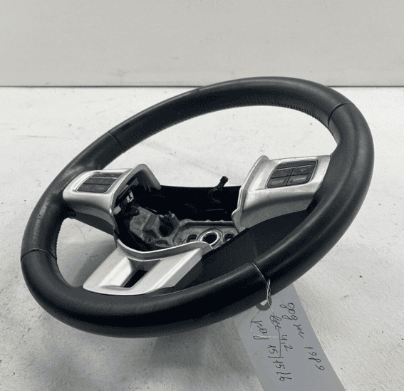 2011-20 DODGE JOURNEY LEATHER STEERING WHEEL W/ BUTTONS & ACCESSORY CONTROL