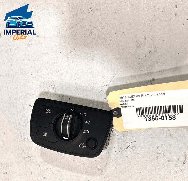 HeadLight Head Light Lamp Control Switch Assembly Audi A6 2012-2018 OEM
