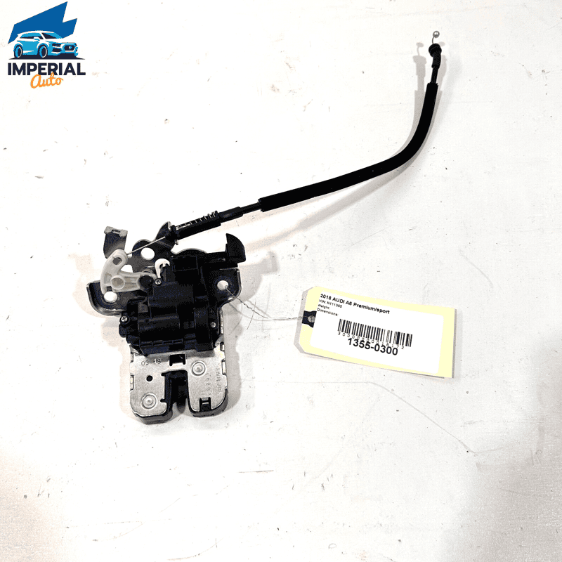 AUDI A6 Quattro 2012 - 2018 S6 TRUNK DECK LID LATCH LOCK ACTUATOR & CABLE O