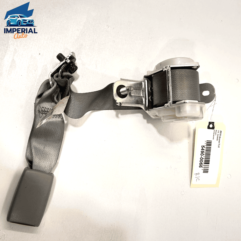 15-20 ACURA TLX REAR SECOND ROW MIDDLE CENTER SEAT BELT RETRACTOR & BUCKLE 