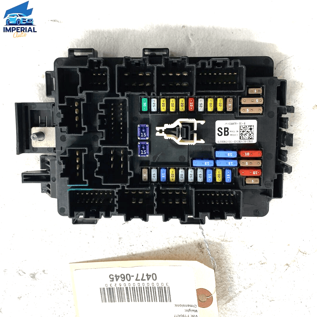 2017 - 2020 Tesla Model S Front Trunk Frunk 12V Fuse Relay Box Module Unit 