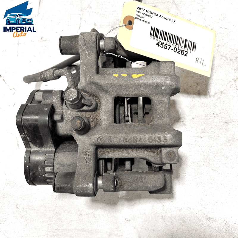 2018-2020 HONDA ACCORD REAR LEFT DRIVER SIDE BRAKE CALIPER W/ PAD OEM