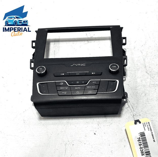 2019 - 2020 FORD FUSION RADIO & CLIMATE CONTROL PANEL BEZEL OEM
