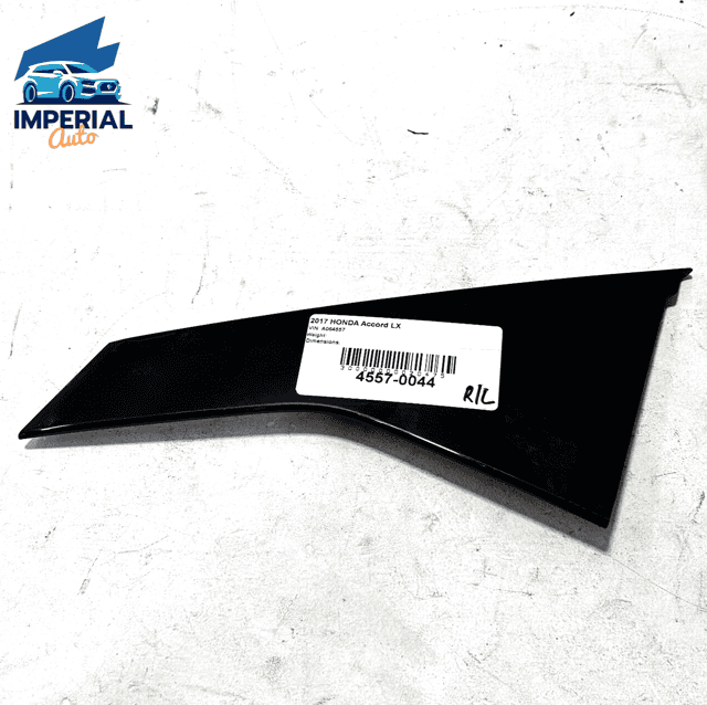 2018 - 2020 HONDA ACCORD REAR LEFT DRIVER SIDE DOOR PILLAR GARNISH TRIM OEM