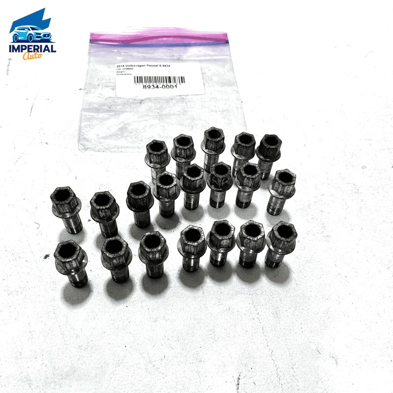 2012-2021 VOLKSWAGEN VW PASSAT WHEEL RIM LUG NUT BOLT BOLTS NUTS OEM SET OF