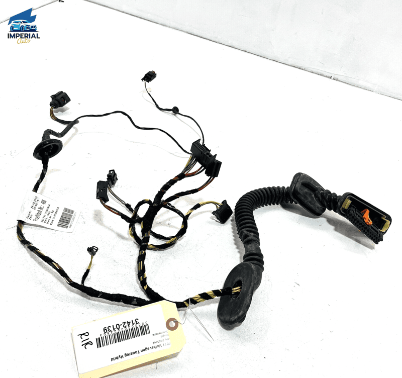 Volkswagen Touareg 2011-2014 Rear Right Passenger Side Door Wiring Harness 