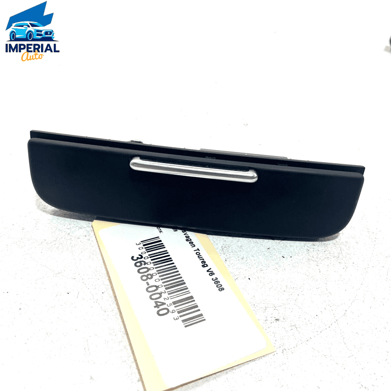 11-15 Volkswagen VW Touareg Rear Instrument Panel Power Outlet Trim Cover O