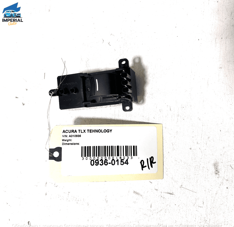 REAR RIGHT PASSENGER SIDE DOOR WINDOW POWER SWITCH OEM 15-2020 ACURA TLX A-