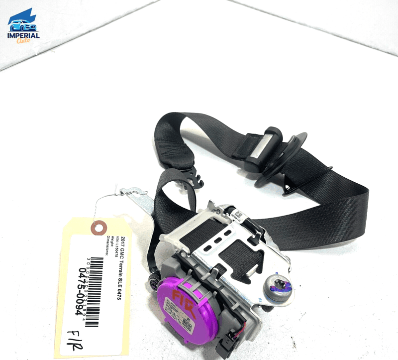 GMC TERRAIN 2018-2023 FRONT RIGHT PASSENGER SIDE SEAT BELT RETRACTOR OEM 1P