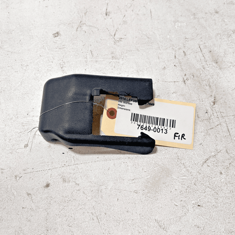 Front Right Seat Track Rail End Cover Black Lexus IS250 2014-2015 OEM 1 PCS