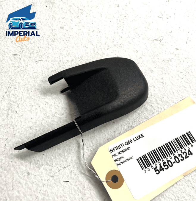2014 - 2020 INFINITI Q50 FRONT RIGHT PASSENGER SEAT TRACK END CAP COVER OEM