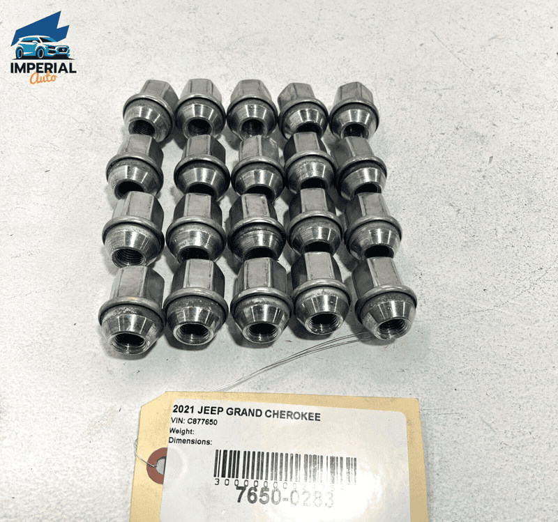JEEP GRAND CHEROKEE 2011-2021 WHEEL RIM LUG NUT BOLT OEM 20PCS