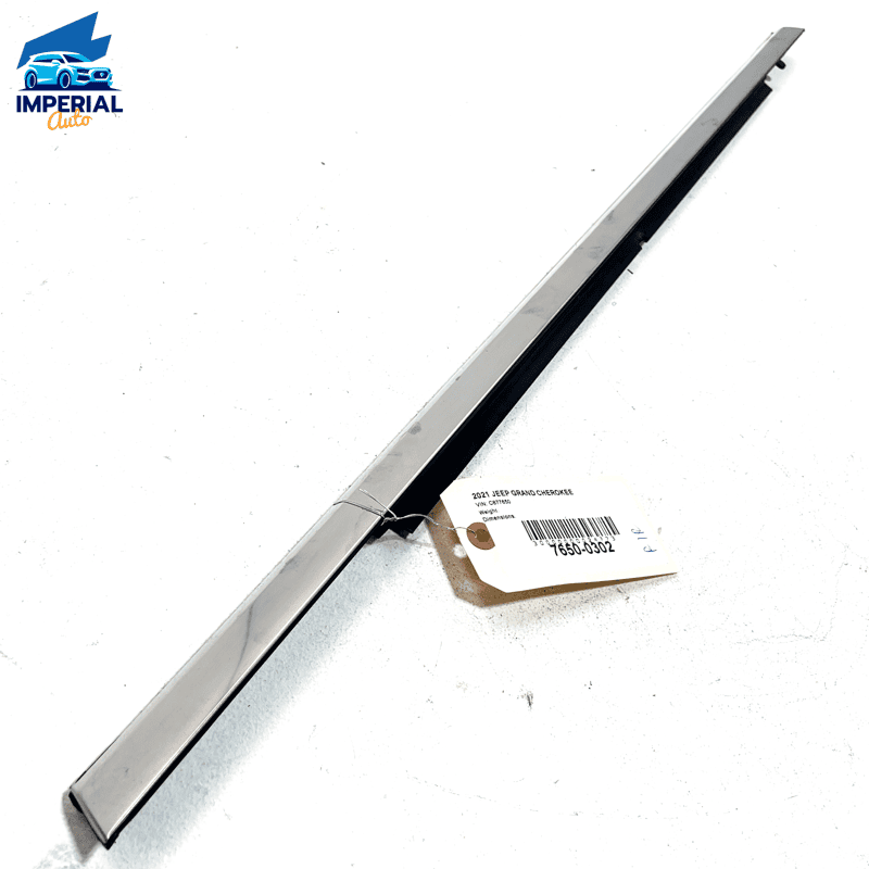 2017-2021 JEEP GRAND CHEROKEE REAR RIGHT PASSENGER SIDE DOOR WINDOW MOLDING