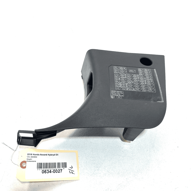 HONDA ACCORD 2018 - 2020 FRONT LEFT DRIVER SIDE KICK PANEL COVER TRIM OEM